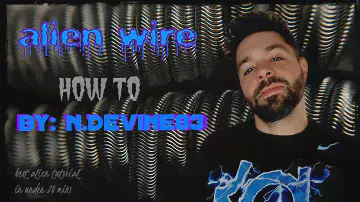 👽 Best ALIEN wire tutorial of year 2023!  N.Devine83 coil build #wireart #alien #youzguyz