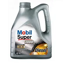 Масло моторное MOBIL Super 3000 X1 Diesel 5W-40 CF синт. 4л