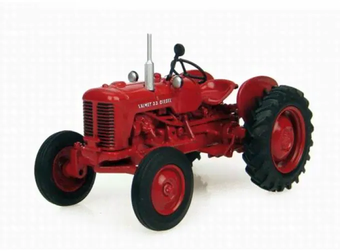 VALMET 33 Diesel 1957, red