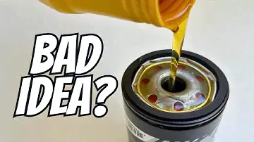 Does Pre-FILLING The Oil FILTER Cause Engine DAMAGE?