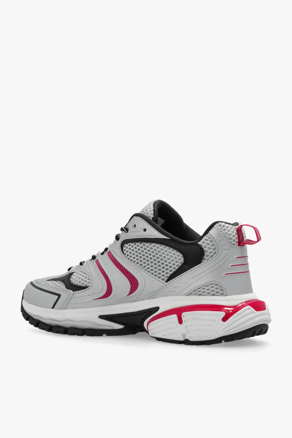 Кроссовки Diesel S-Serendipity Sport Pro-X1 X серые с розовыми вставками-1