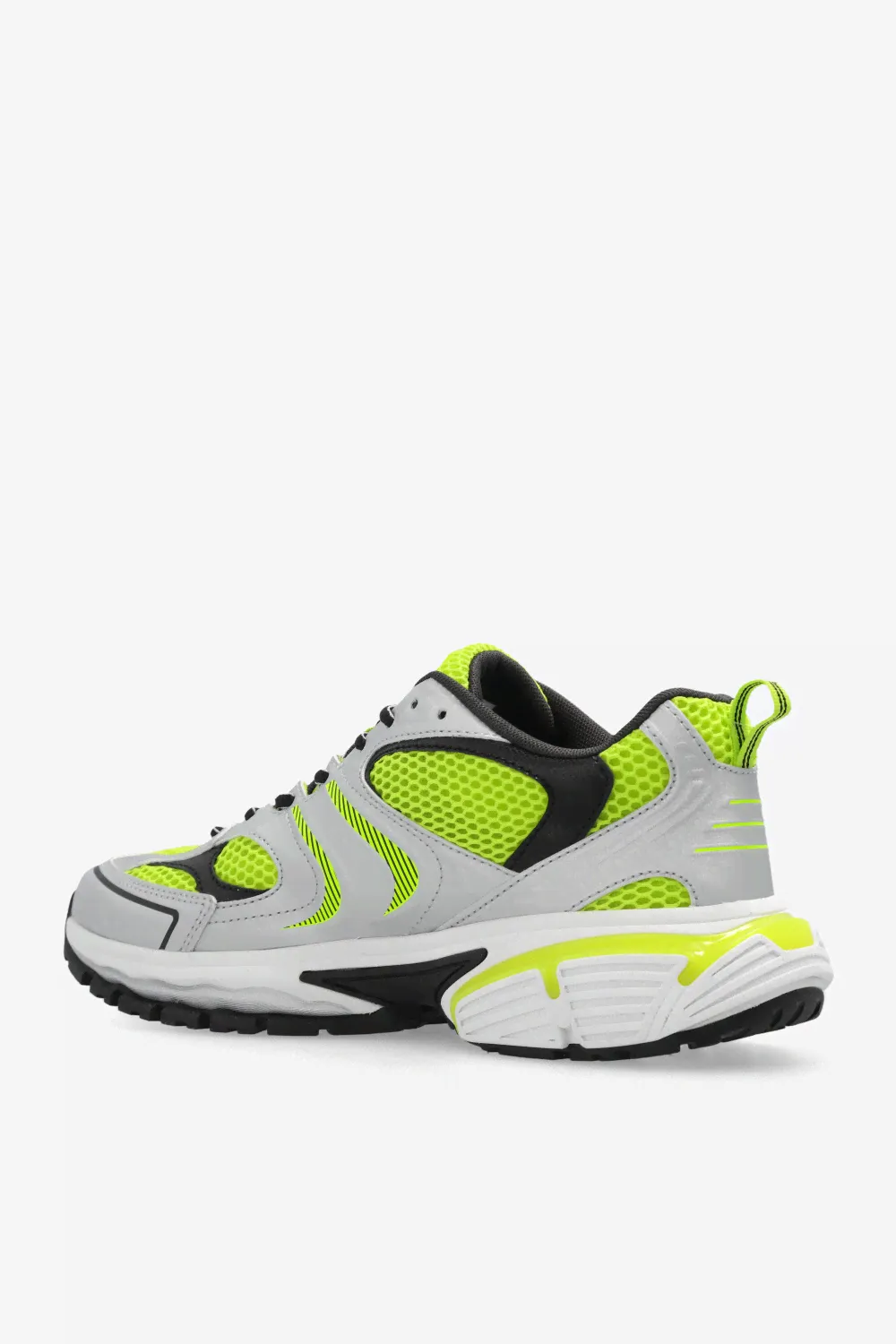 Кроссовки Diesel S-Serendipity Sport Pro-X1 X серые с неоновыми вставками-1
