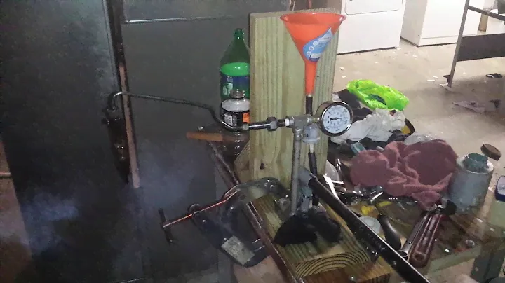 Home made injector pop tester