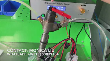 Operating ! CR1000 common rail injector tester +S60H nozzle tester