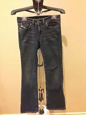 DIESEL INDUSTRY JEANS PANTS FOR WOMEN, SIZE 27 RN93243 CA25594, MADE IN ITALY