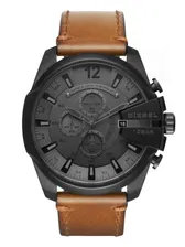 Diesel DZ4463 Mens Chronograph Mega Chief Black IP