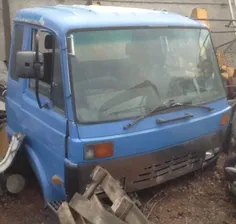 Кабина nissan diesel широкая 91г цвет синий МКПП б/у