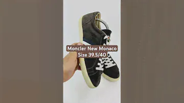 Moncler Men's New Monaco Suede Sneaker Shoes (Size 39.5/40) #moncler #prelovedtreasures #usedshoes