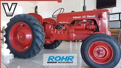 Trator Valmet 33 ano 1958 - ROHR MÁQUINAS