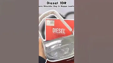 Diesel 1DR iconic shoulder bag in nappa leather ❤️🖤